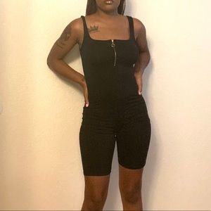 Locked in Love Biker Romper